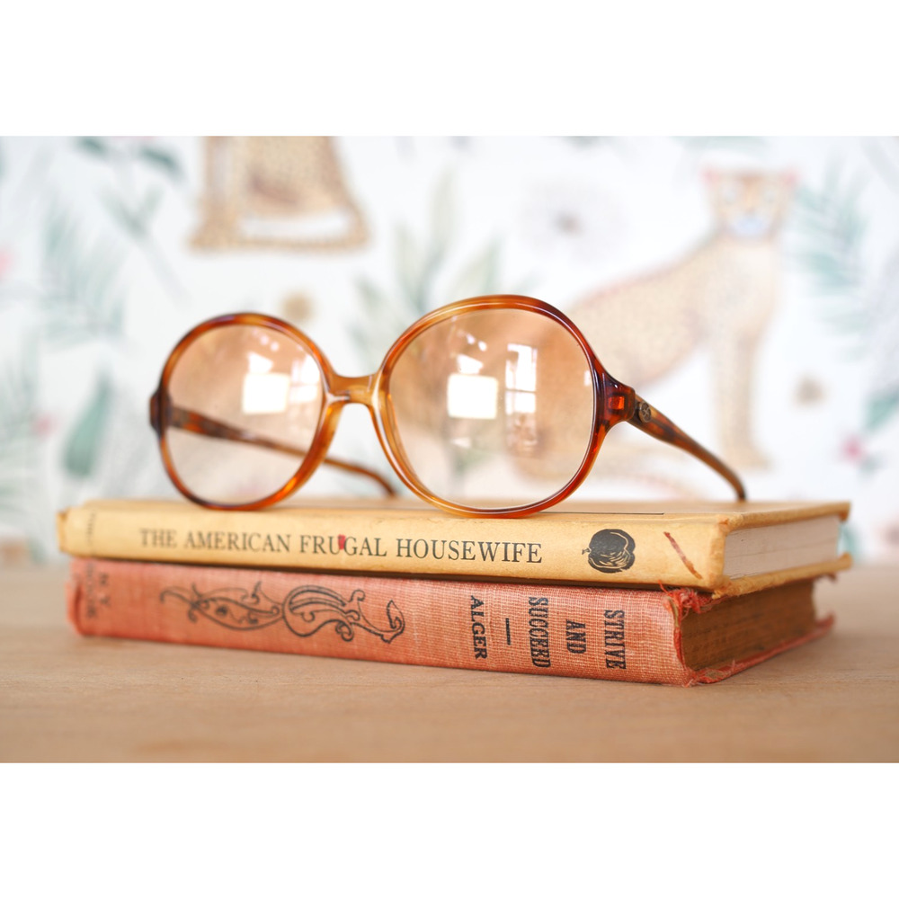 1970s Vintage Shuron Sunglasses USA Glam Retro Grandma Chic Beach Festival